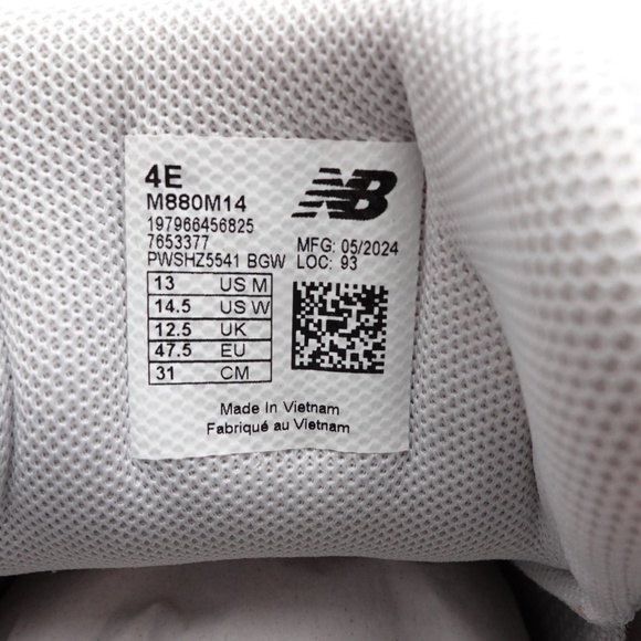 NEW New Balance Fresh Foam X 880v14 Sneakers Men's XWIDE 4E M880M14 Grey Matter - Picture 7 of 7